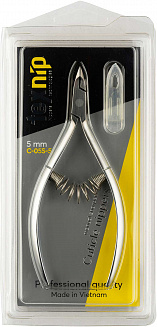 TexNip. Кусачки для кутикулы. Лезвие 5 мм. Спиральная пружина. Ручная заточка.