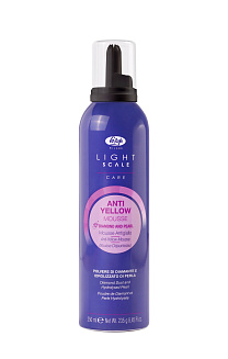 Мусс для осветленных, мелированных и седых волос ndash; Light Scale Care Anti Yellow Mousse ,250 мл