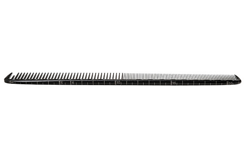Расческа для стрижки Y.S.park G35 carbon, с линейкой, 21.5 см, черная