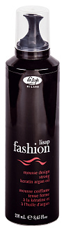 Мусс для укладки волос сильной фиксации Lisap Fashion Mousse Design Strong,250 мл