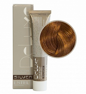 Estel Professional 7/4 крем-краска  Deluxe silver, русый медный 60 мл