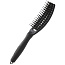 Расчёска- щетка для волос Olivia Garden  Fingerbrush Id1730, Care Iconic BoarNylon Full, черная, размер- S
