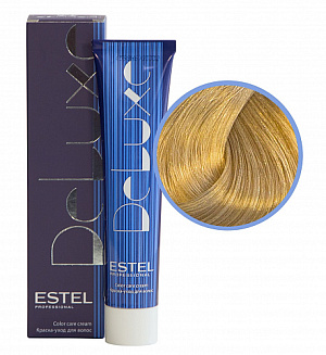 Estel Professional 9/13 краска-уход  Deluxe, блондин пепельно-золотистый 60 мл