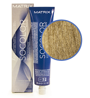 Краска для волос Matrix Socolor Beauty 509g, очень светлый блондин золотистый 100% покрытие седины, 90 мл