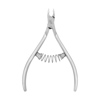 Nippon Nippers. Кусачки для кутикулы. Лезвие 4 мм. Спиральная пружина. Матовые