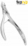 TexNip. Кусачки для кутикулы. Лезвие 5 мм. Двойная пружина. Ручная заточка.