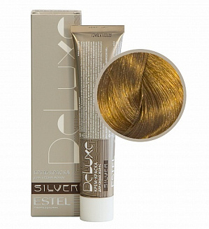 Estel Professional 9/37 крем-краска  Deluxe silver, блондин золотисто-коричневый 60 мл