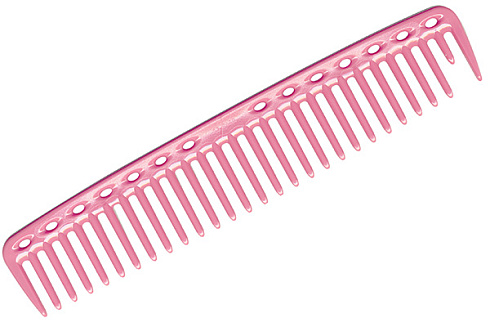 Расчёска для стрижки Y.S.park 452 pink, редкозубая, 20 см, розовая