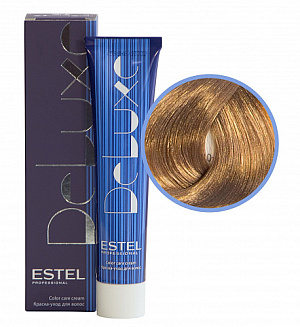 Estel Professional 8/75 краска-уход  Deluxe, светло-русый коричнево-красный 60 мл