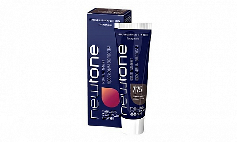 Estel Professional тонирующая маска для волос tone  7/75 русый коричнево-красный (60 мл)