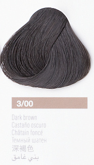 Краска для волос Lakme Collage new 3/00, темный шатен, 60 мл