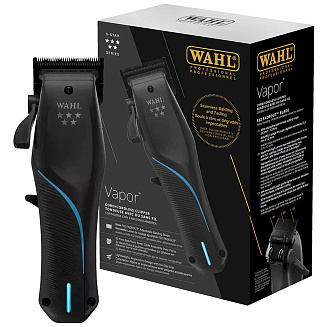 Машинка для стрижки Wahl  Vapor 3026483, питание аккумулятор-сеть, 7 насадок