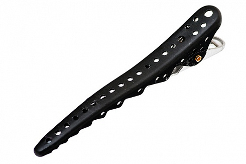 Зажимы для волос Y.s.park Shark clip black metal , черные, в упаковке -2 шт.