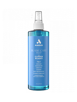 Жидкость- спрей  для промывки ножевых блоков и бритв Andis Blade Care Plus, 1 case 16.5 oz. , 473.2 мл