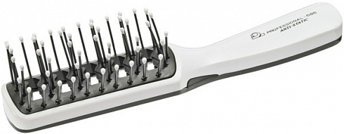 Щётка для волос массажная малая облегченная антистатик EUROSTIL