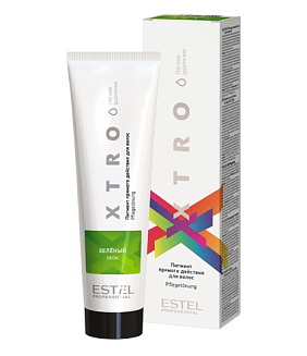 Estel Professional пигмент прямого действия для волос  Xtro white зеленый 100 мл
