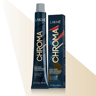 Краска для волос Lakme Chroma 7/30, средний  блондин золотистый, безаммиачная, перманентная, 60 мл