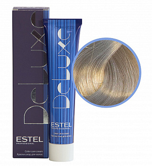 Estel Professional 9/1 краска-уход  Deluxe, блондин пепельный 60 мл
