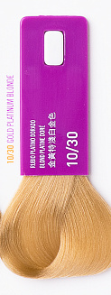 Краска для волос Lakme Gloss 10/30, очень светлый блондин золотистый, 60 мл, полуперманентная, без аммиака