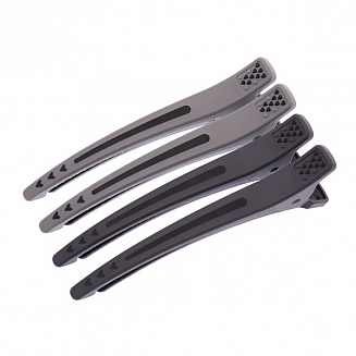 Зажим для волос ANTISLIP 4 штуки Harizma