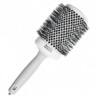 Термобрашинг для укладки волос EXPERT BLOWOUT SHINE WhiteGrey 65 мм