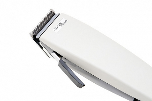 Машинка для стрижки волос белая PRIMAT с нас. № 1,3, Moser