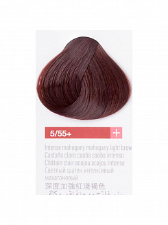 Краска для волос Lakme Collage new 5/55, светлый шатен интенсивный махагон, 60 мл