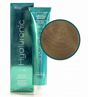 Крем-краска для волос с гиалуроновой кислотой HY 900 Осветляющий натуральный Kapous Hyaluronic acid, 100 мл
