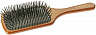 Щетка для волос массажная деревянная прямоугольная большая EUROSTIL