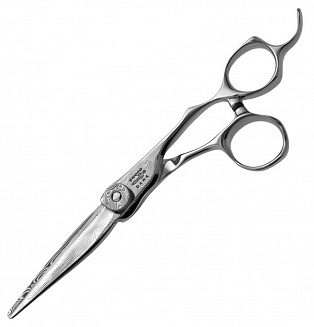 Ножницы для стрижки Mizutani Dama Sword D-17 (D-05) 6.2, эргономичные, дамасская сталь