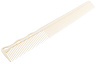 Расчёска для стрижки Y.S.Park 252 white , супергибкая,  для коротких стрижек, белая, 16,7 см