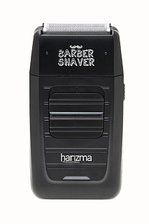 Шейвер для сухого бритья Harizma h10103 B, двойной бритвенный блок + выдвижной триммер , черный