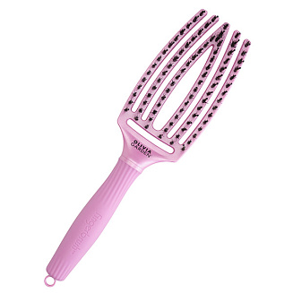 Щетка для волос Olivia Garden Fingerbrush BoarNylon Celestial Pink ID1863