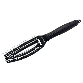 Щетка для волос Olivia Garden Fingerbrush Care Iconic Nylon Bristles Black S ID1392