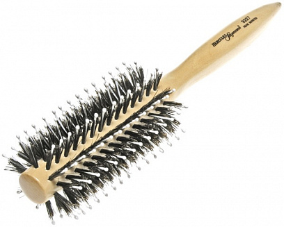 Брашинг для укладки волос, щетина + нейлон, Hercules, 54 мм.