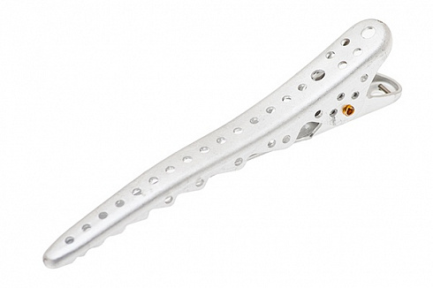 Зажимы для волос Y.s.park Shark clip silver metal , серебристые, в упаковке -2 шт.