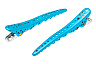 Зажимы для волос Y.s.park Shark clip light blue  metal , голубые, в упаковке -2 шт.