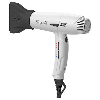 Фен Parlux Elysium Air Ionizer, 2300Вт, ионизация, 3 режима, 3 скорости, белый