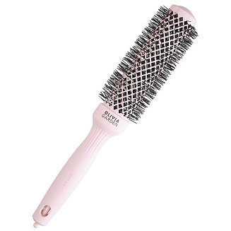 Термобрашинг Olivia Garden Id2222, Expert Blowout Speed XL Wavy Bristles Pastel Pink, 35 мм, розовый