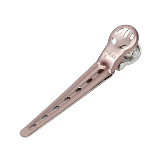 Зажимы для волос Y.S.park Clip M(5) pale pink, 72*13 мм, 5 шт, алюминиевые , цвет- светло- розовый