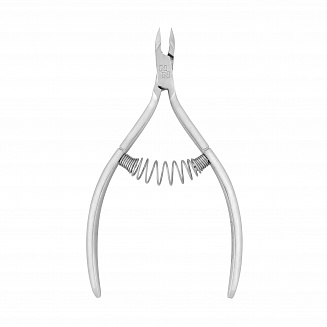 Nippon Nippers. Кусачки для кутикулы N-05S-7. Лезвие 7 мм. Спиральная пружина. Матовые